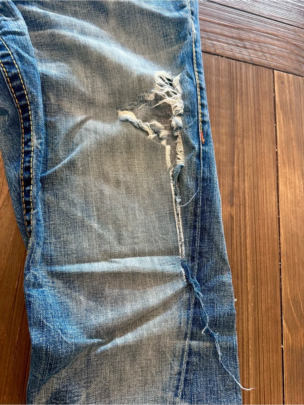 True Religion Rainbow Joey World Tour Jeans Made USA Vintage Y2K
